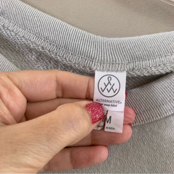 Alternative Living With Landyn Coordinates Light Gray Long sleeve Sweatshirt - Picture 3 of 9